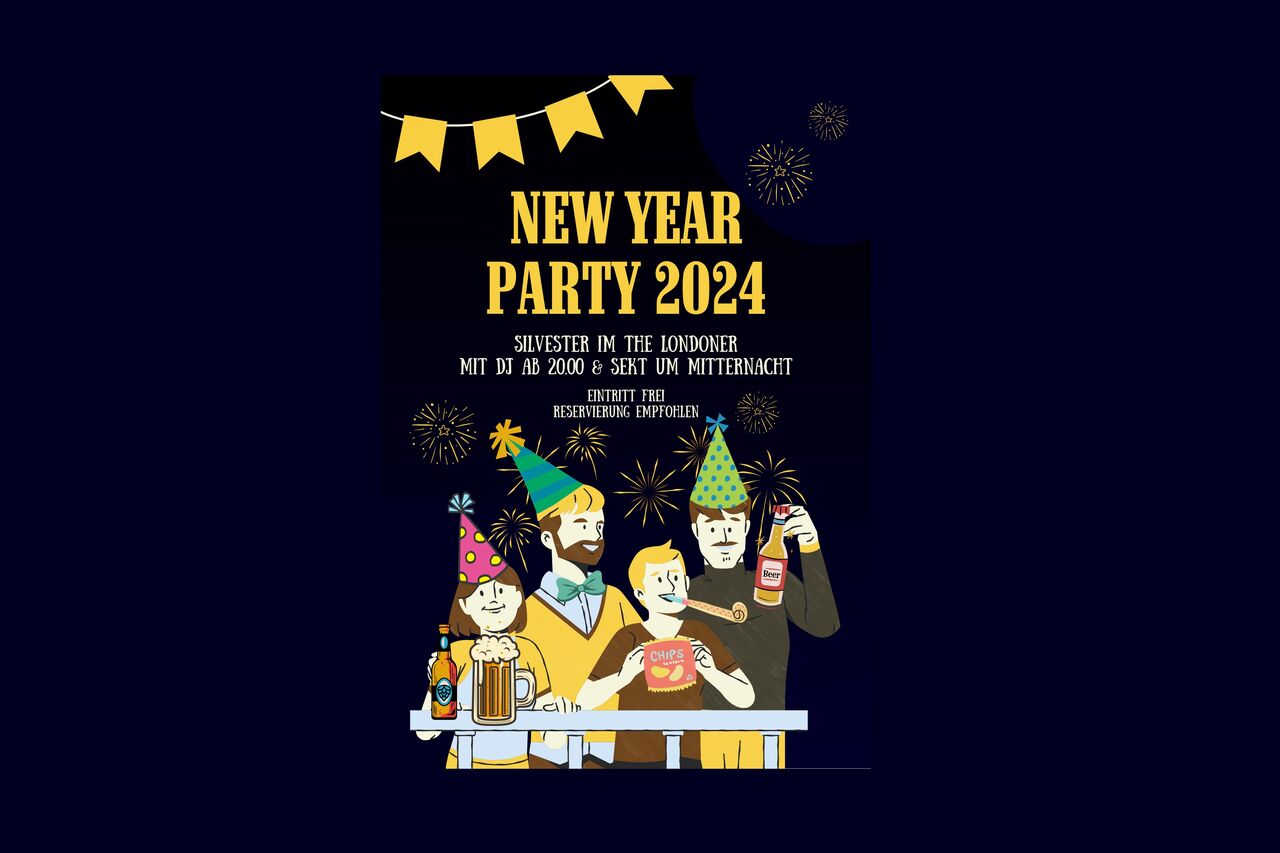 31 DEC - New Year Party 2024 (ausgebucht)