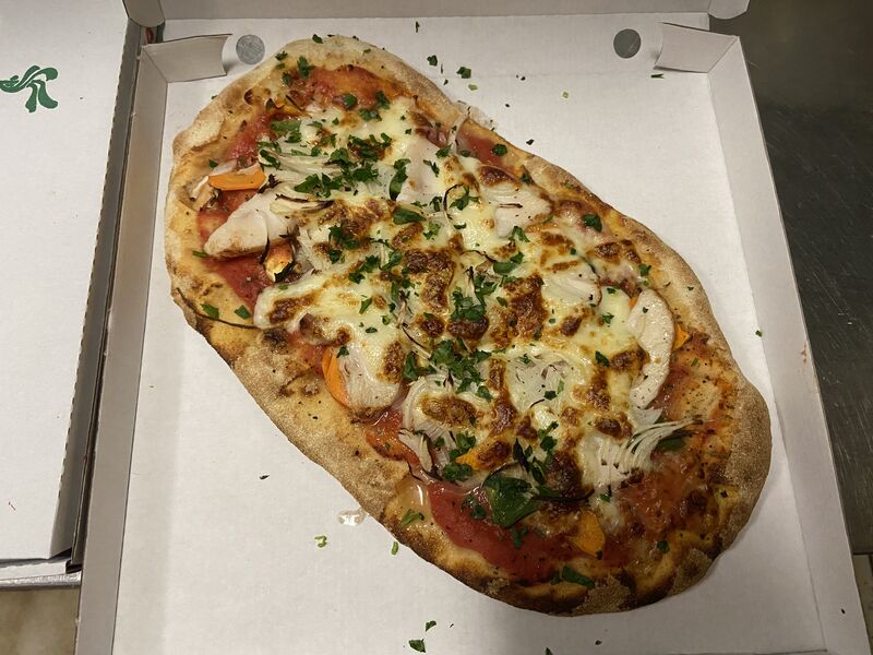 Neu bi uns Pinsa
Herzhaft oder Vegetarisch
Sehr Lecker