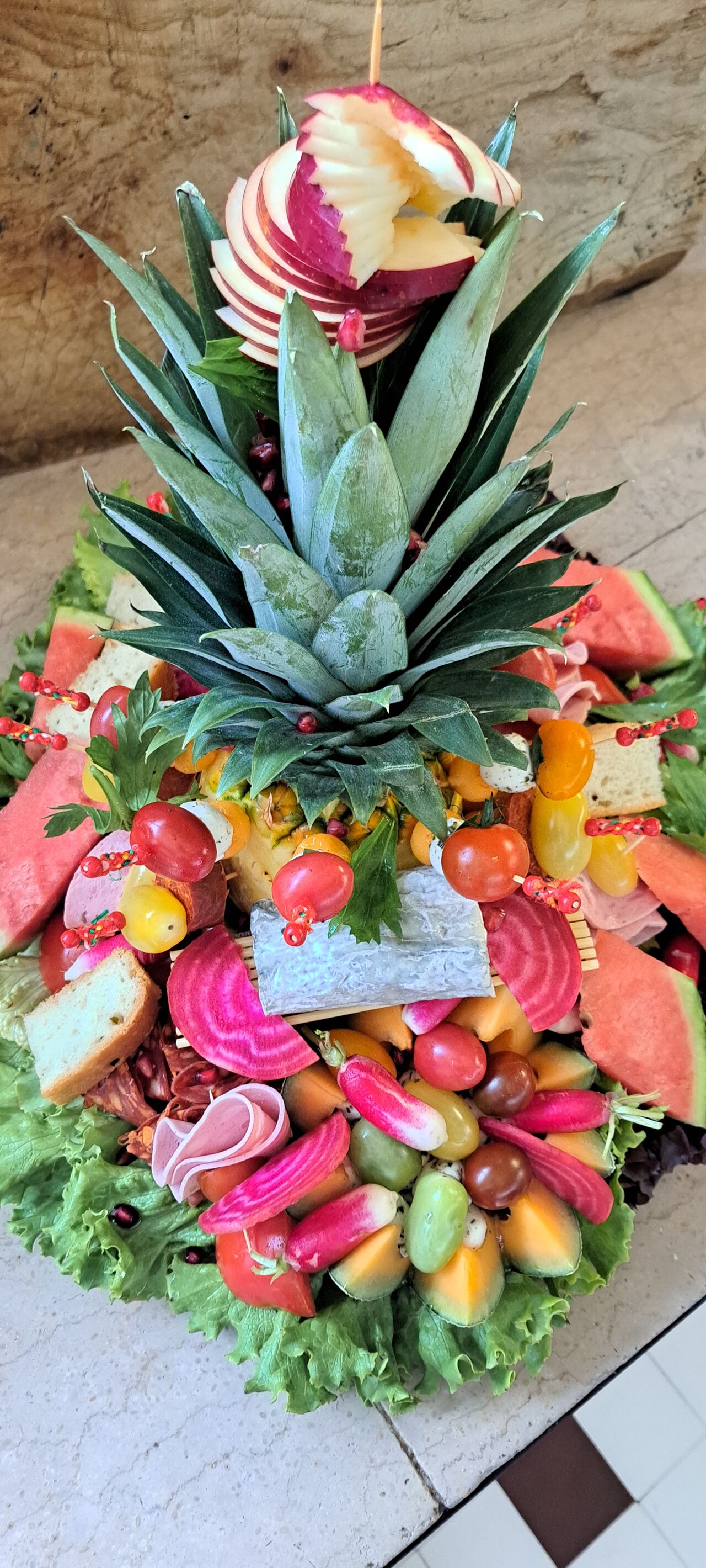 PLATEAU DE FRUITS ET LEGUMES A EMPORTER