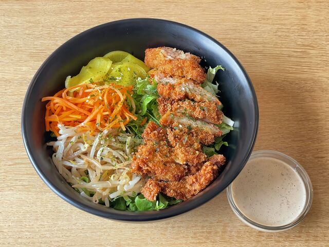 DAKAWA Salade au poulet croustillant 