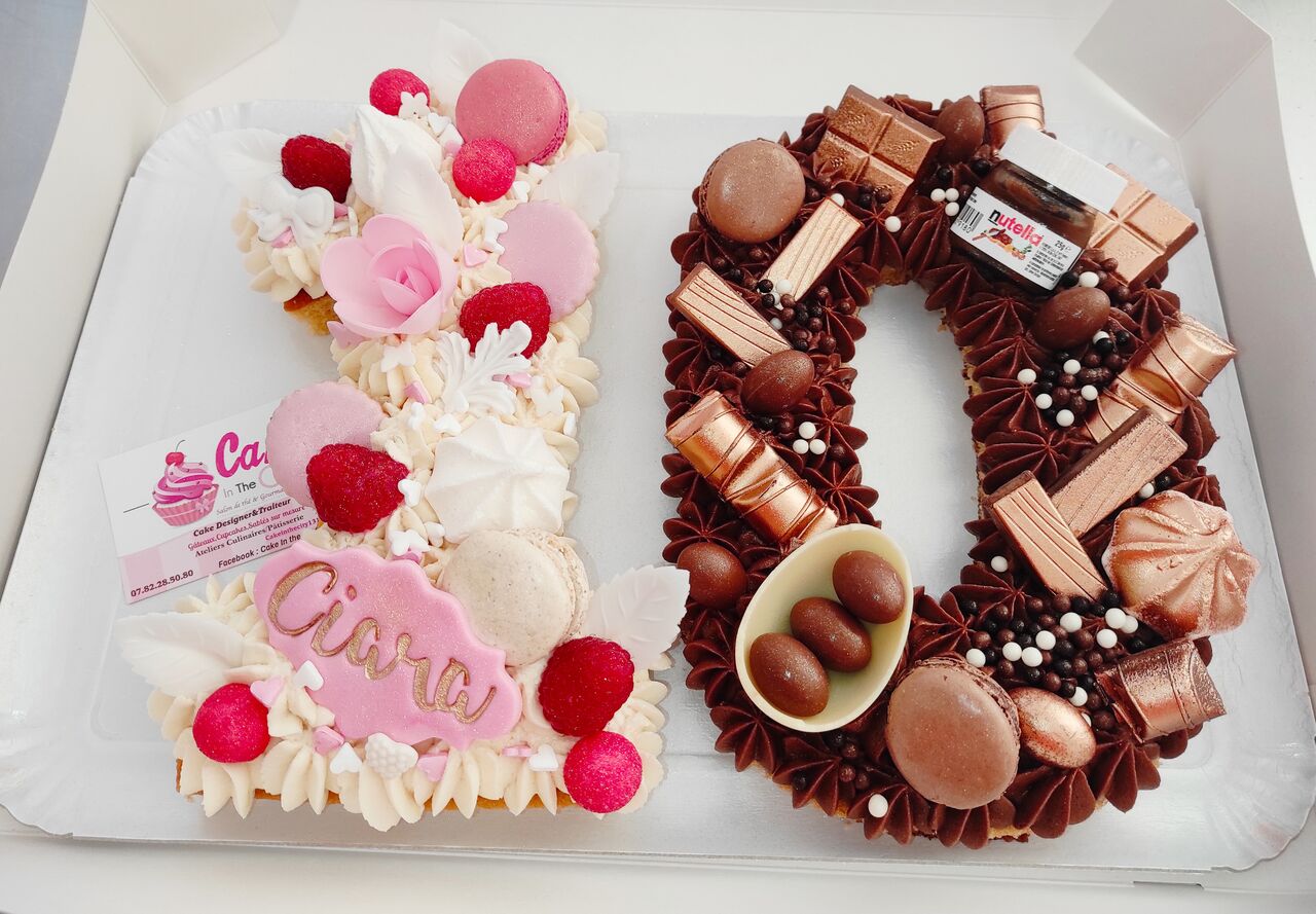 Number Cake 2 parfums 10 ans