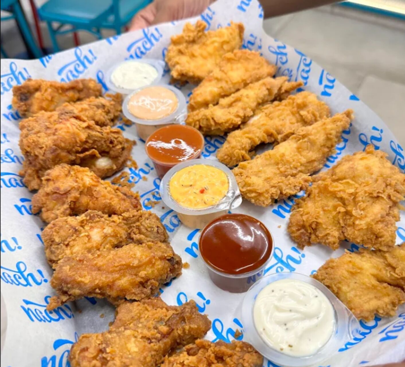 Du poulet croustillant chez NACH !