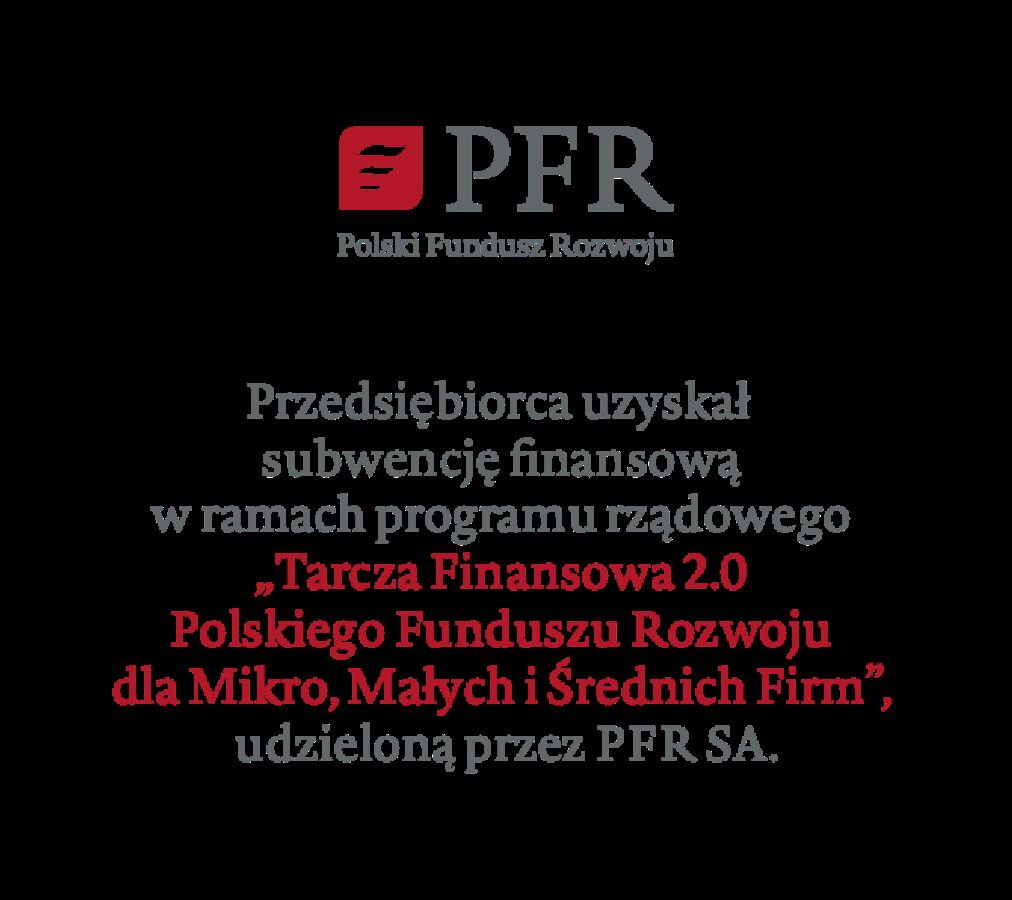 Restauracja uzyskała Subwencję Finansową w ramach projektu programu rządowego Tarcza Finansowa 2.0