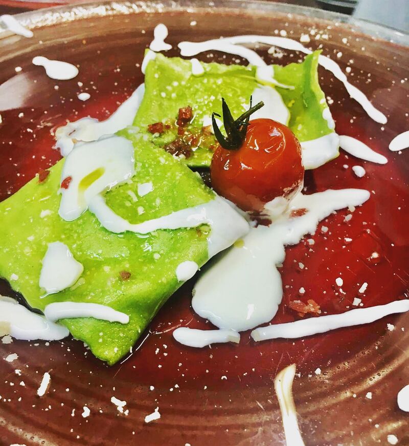 Tortello verde alle erbette