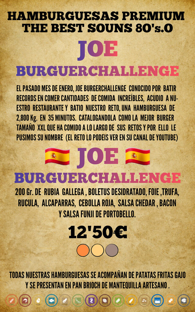 JOE BURGERCHALLENGE 