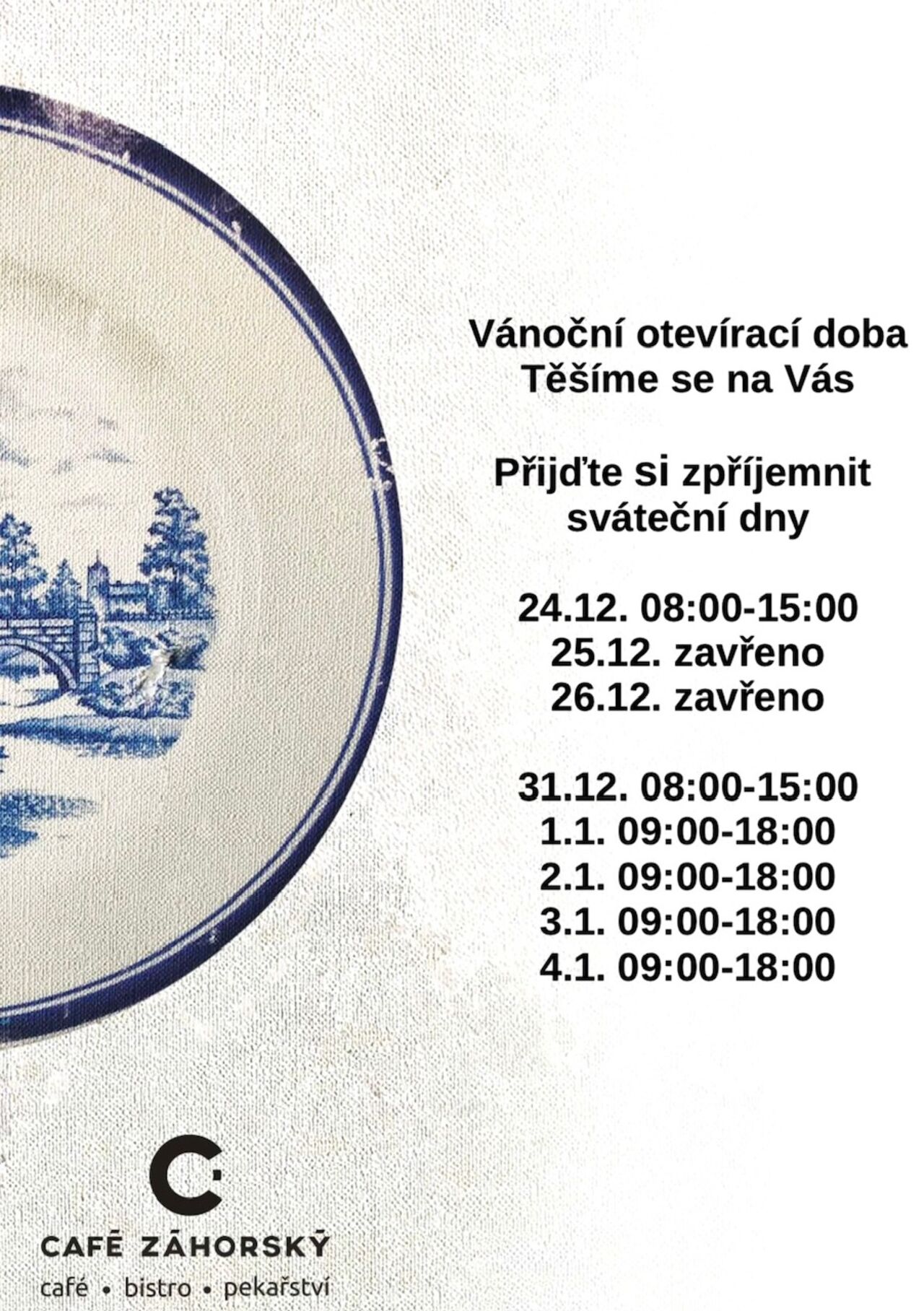 Sváteční otevírací doba