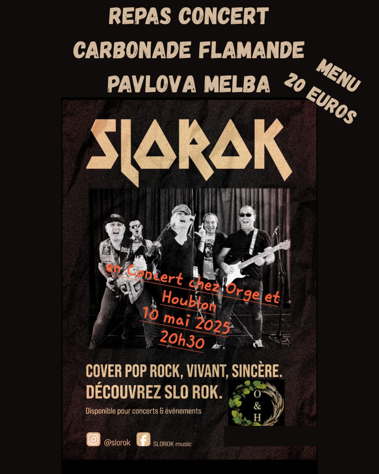 repas-concert slorok samedi 10 mai 0 20h30