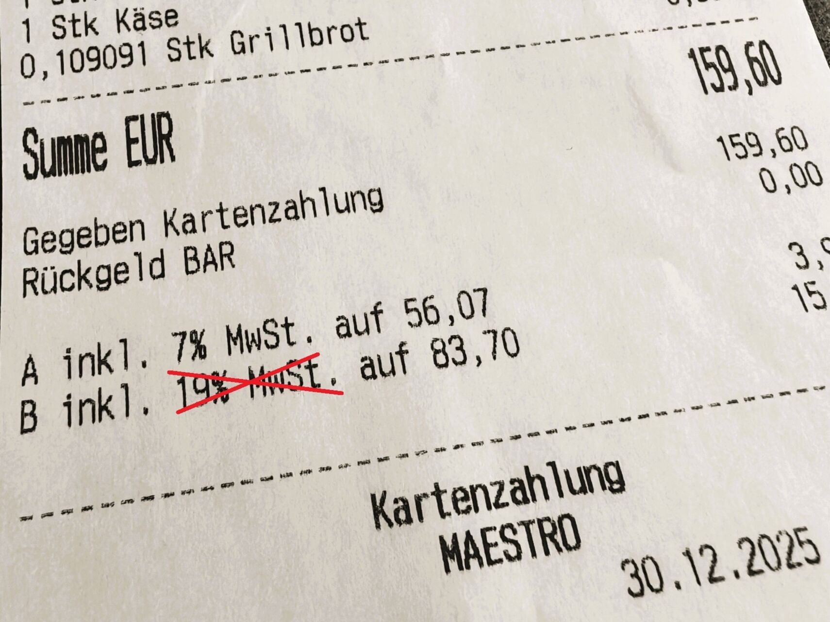 Mehrwertsteuersenkung