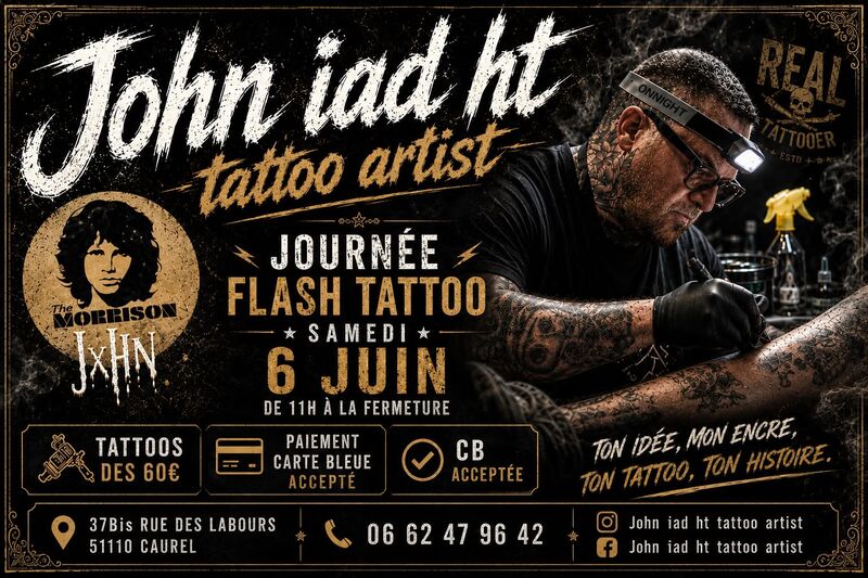 journée tatouage avec John