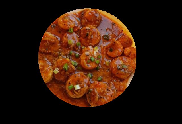 Crevettes sauce au curry de Madagascar