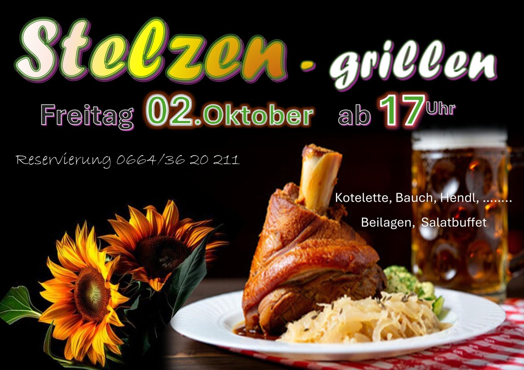 Freitag 2. OKTOBER