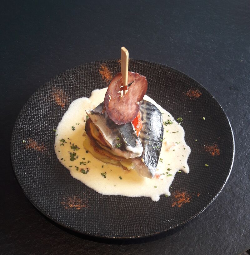 Filets de maquereaux au beurre d'Espelette