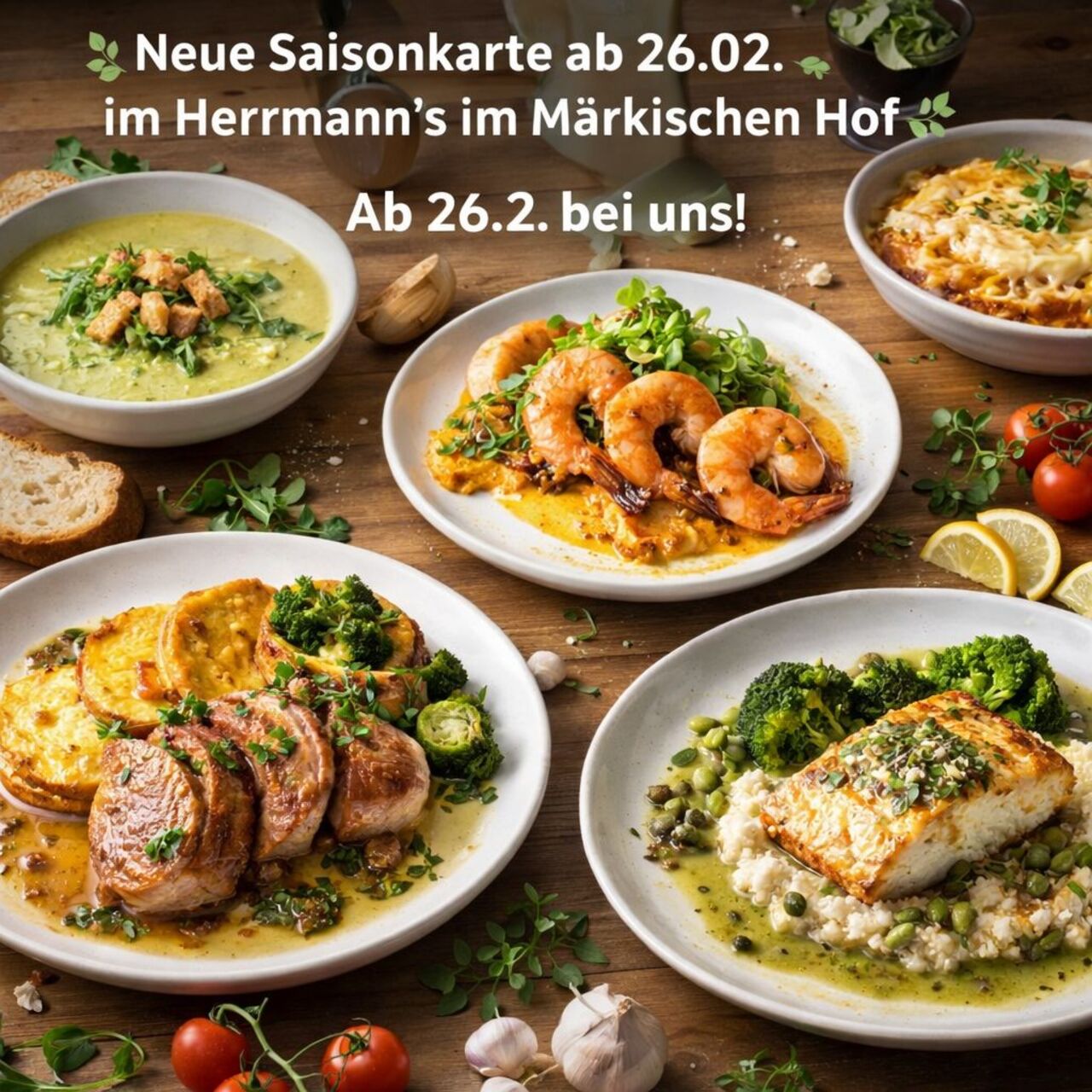 Neue Wochenkarte ab 26.02.2026