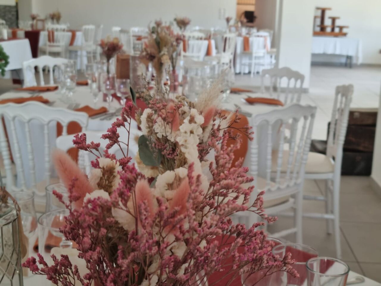 Composition Bohème fleur séchée