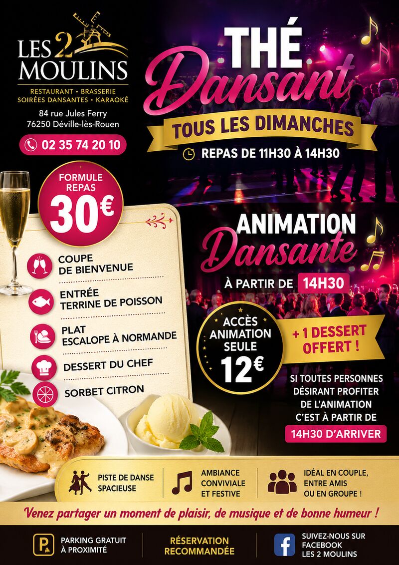 THE DANSANT LE DIAMNCHE 