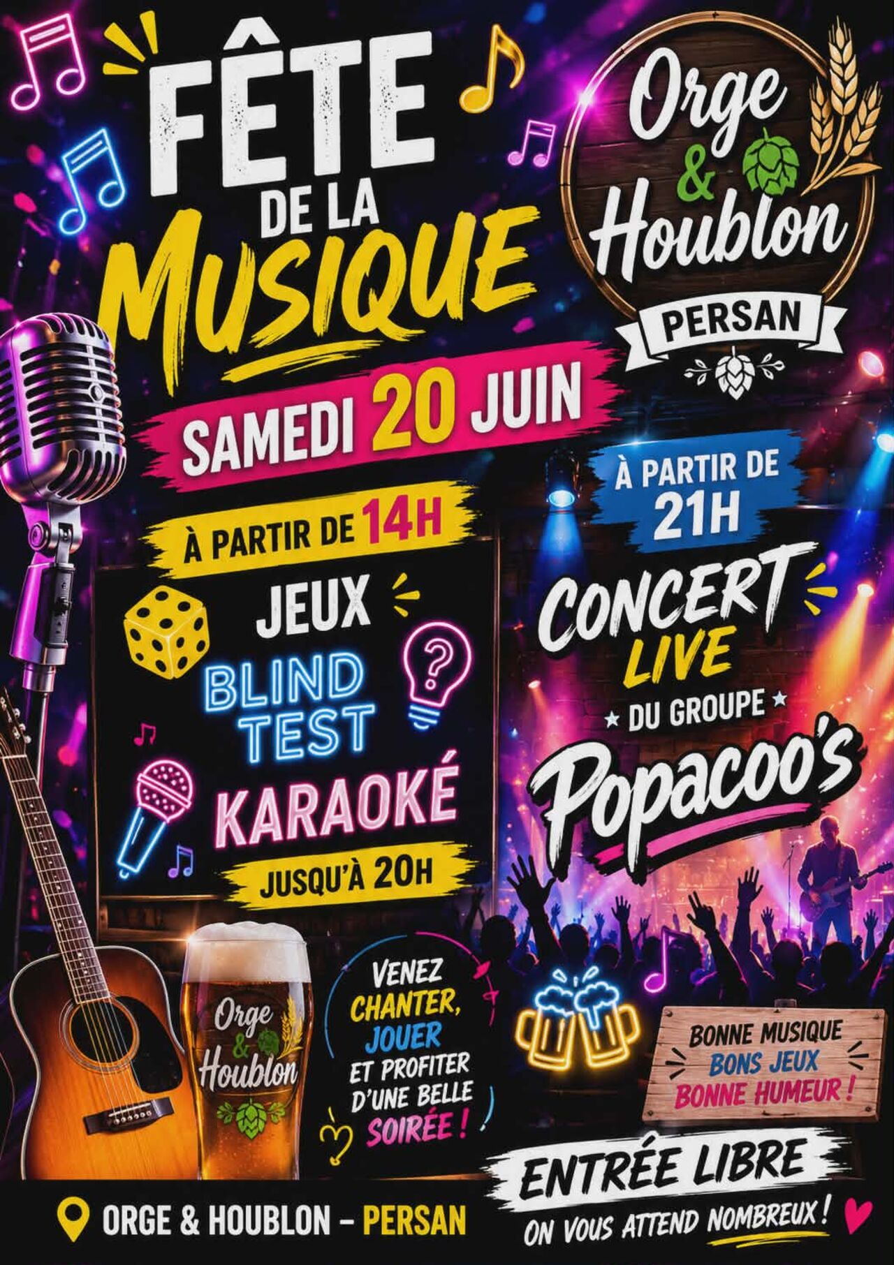 Journée fête de la musique