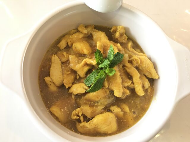 Poulet à la citronnelle 