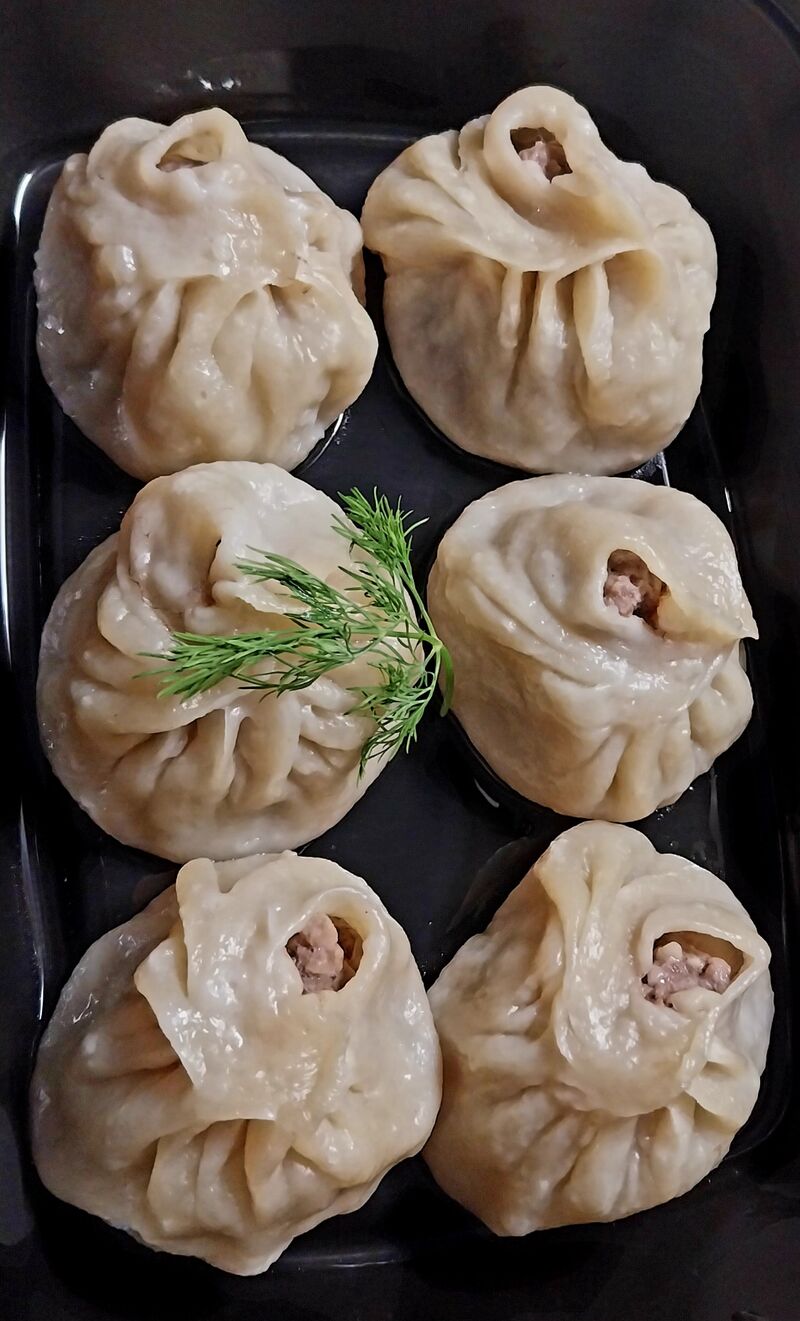 Buuzy Bouriate raviolis à la vapeur