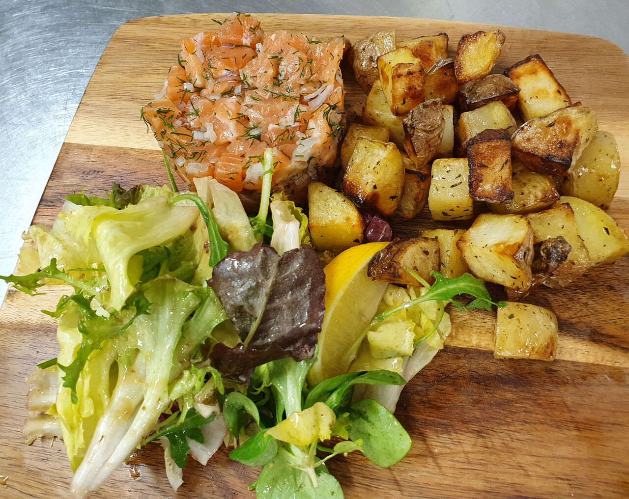 Notre tartare de saumon