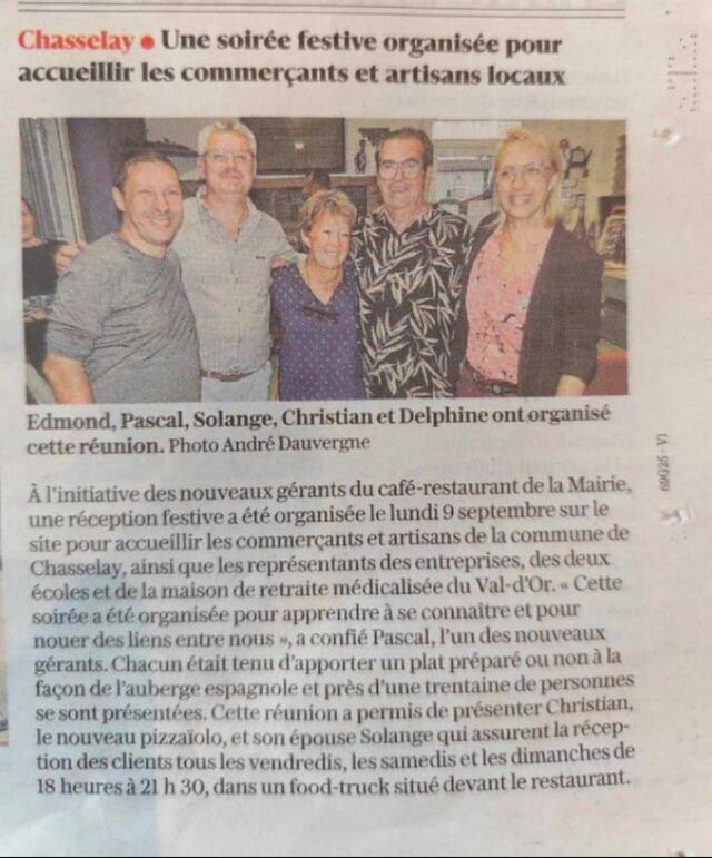 Rencontre des Commerçants de Chasselay