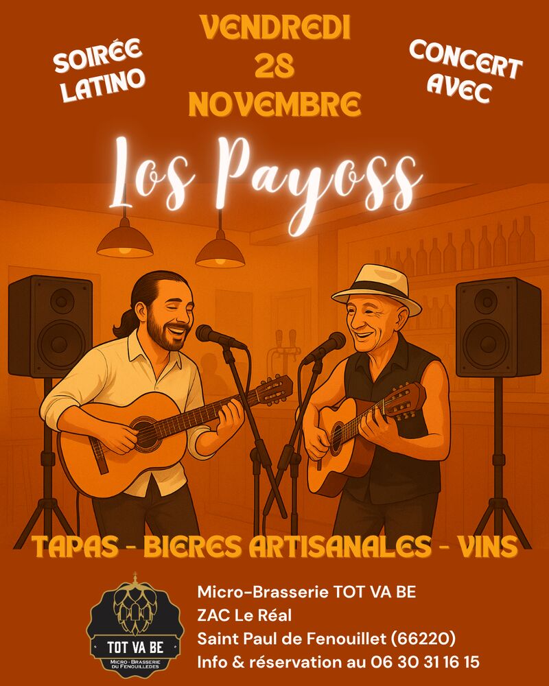 Concert avec Los Payoss