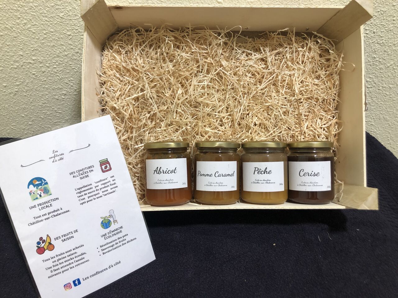 Tartinade de fruits artisanales et locales Chatillon/Chalaronne