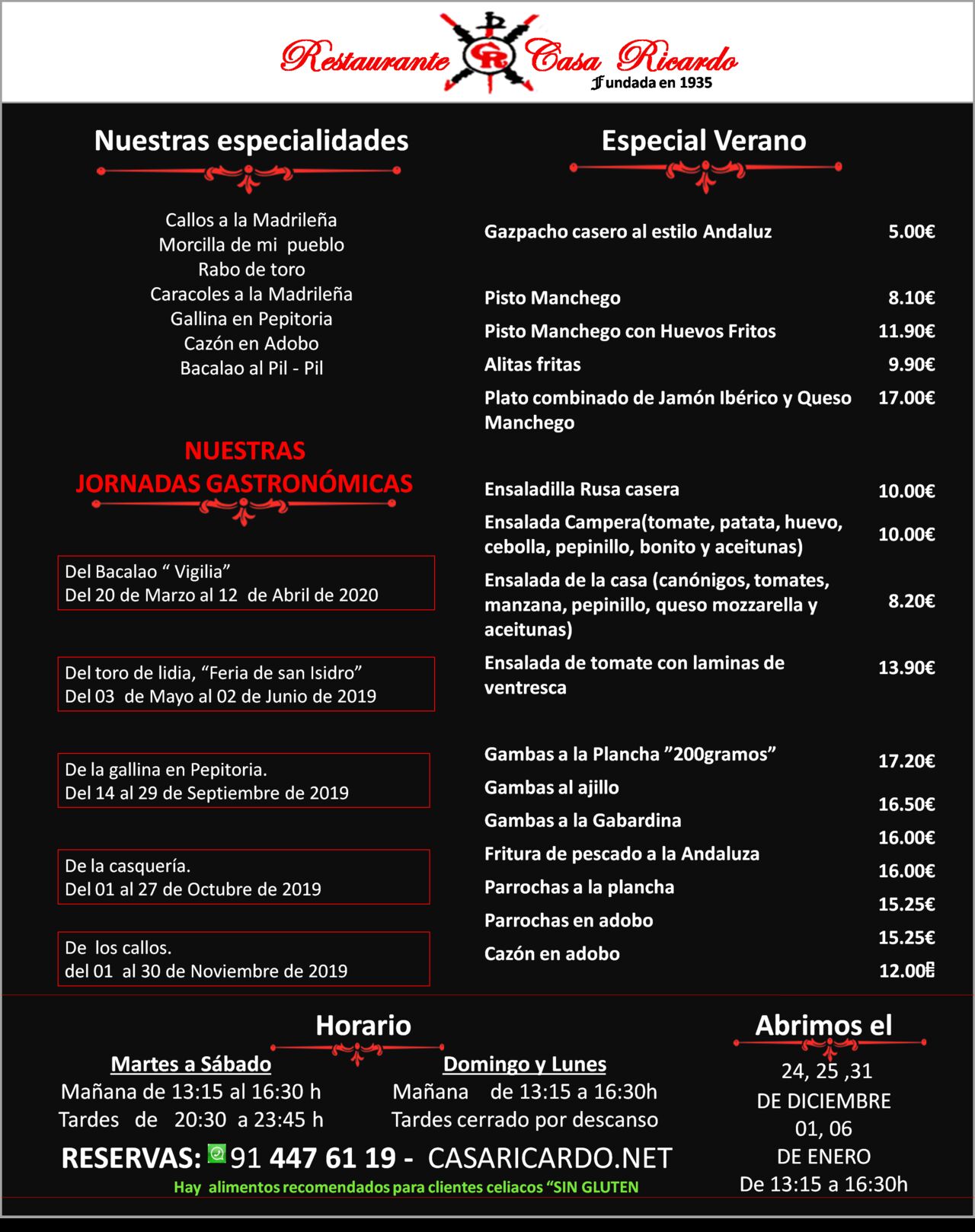 Nuestros eventos