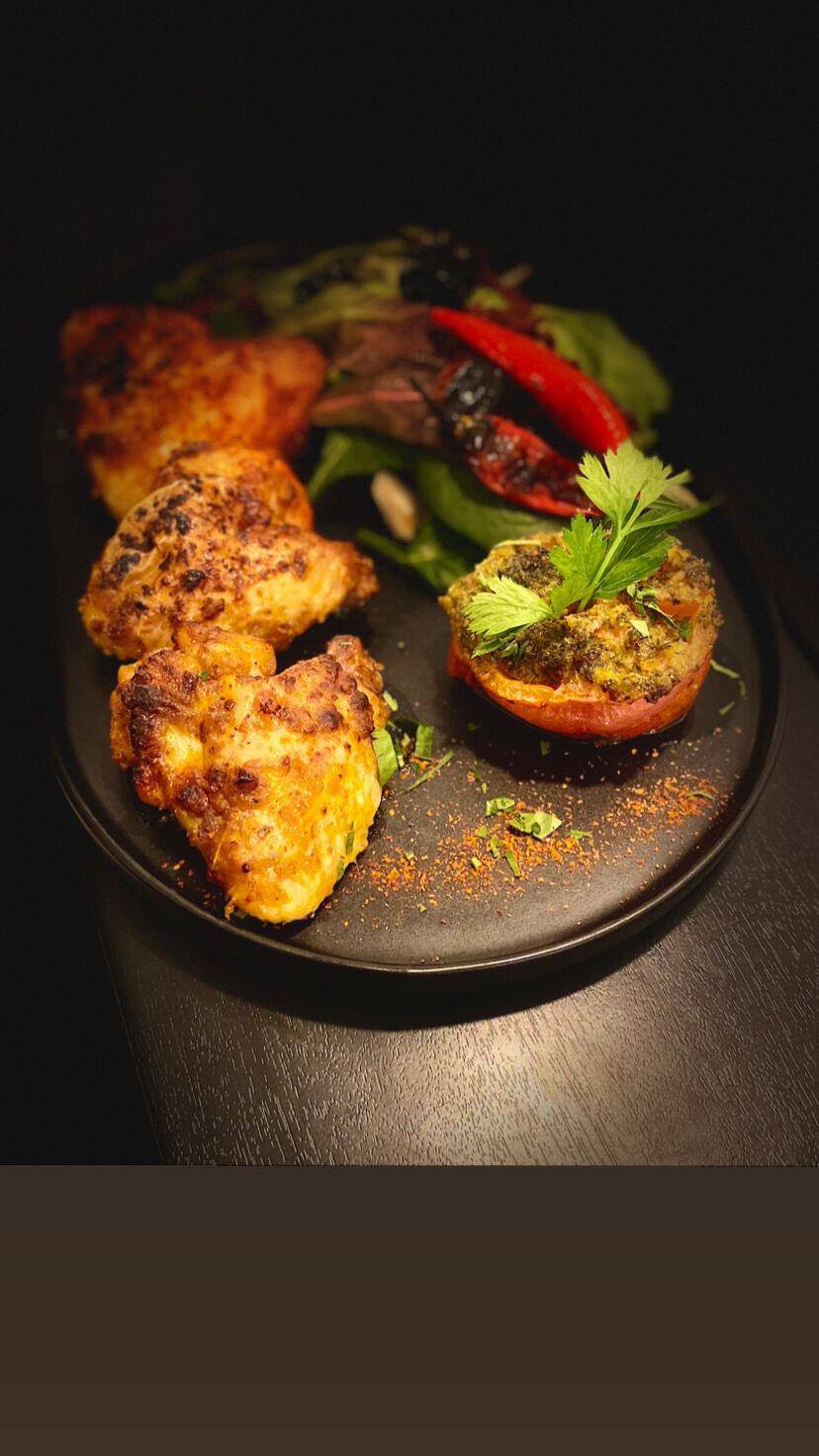 Ailes de poulet avec tomates à la provençale 