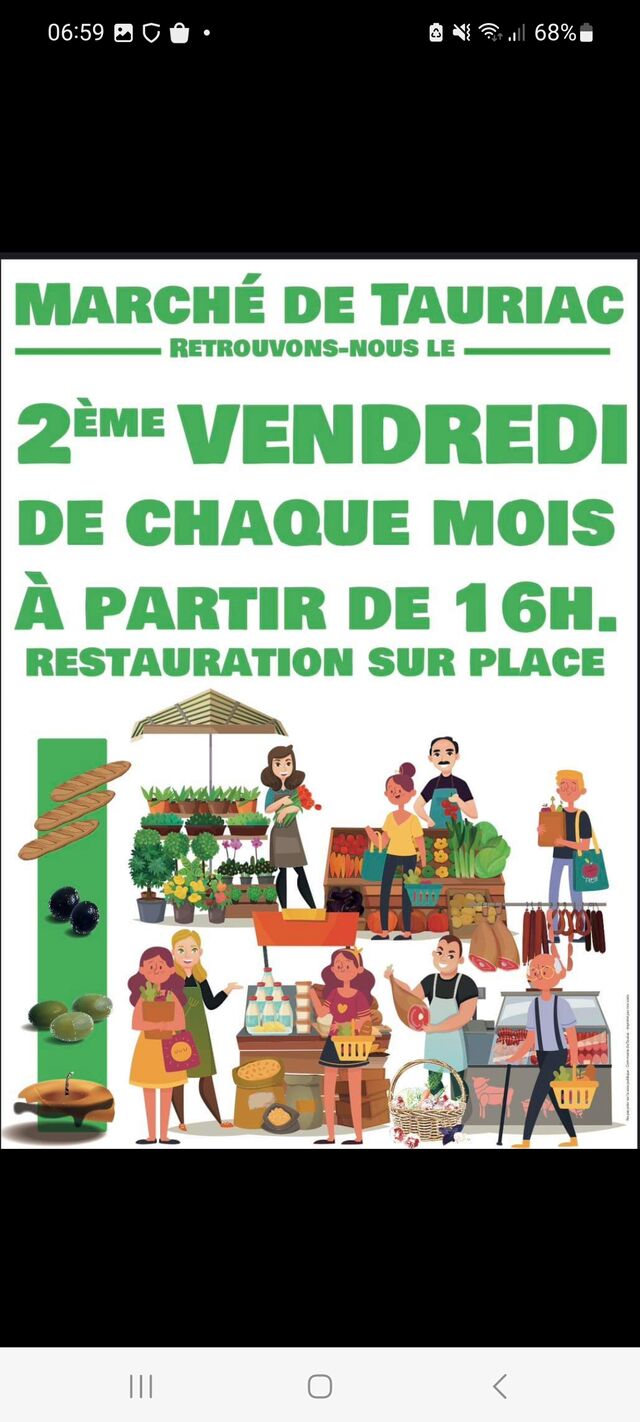 LE MARCHE NOCTURNE - TAURIAC