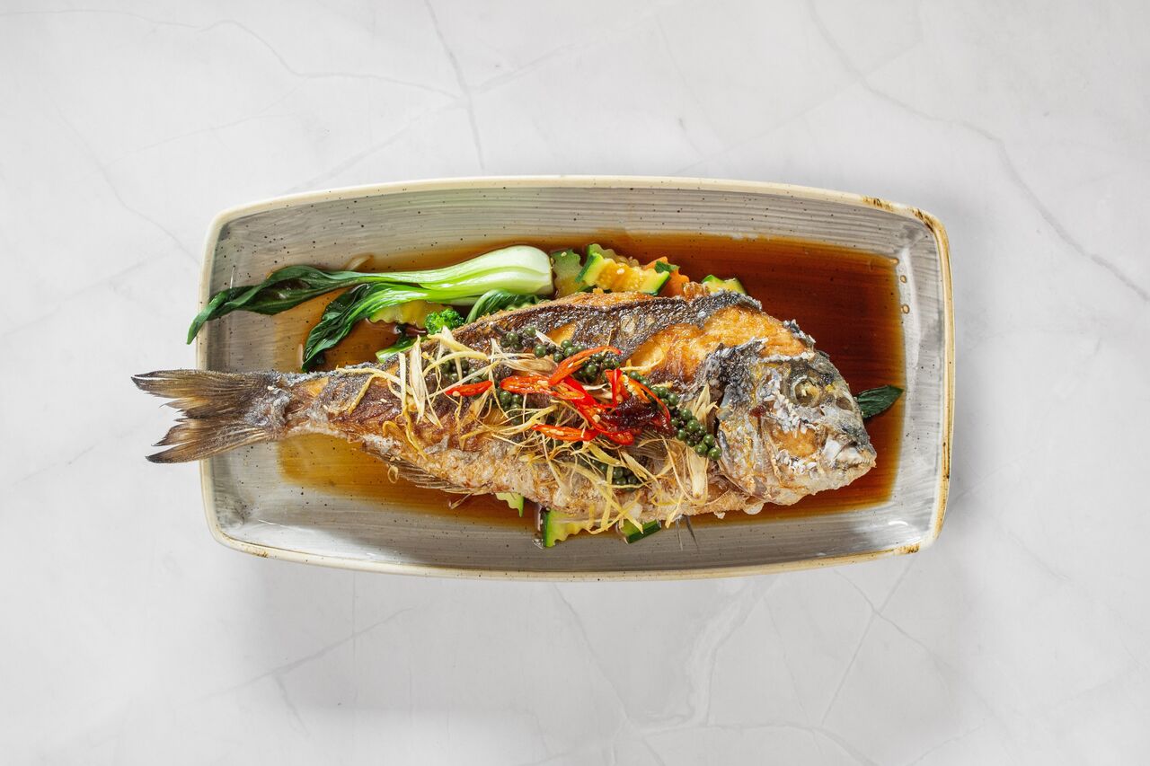 Dorade Sốt Tiêu Xanh