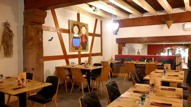 La salle prête à vous accueillir 