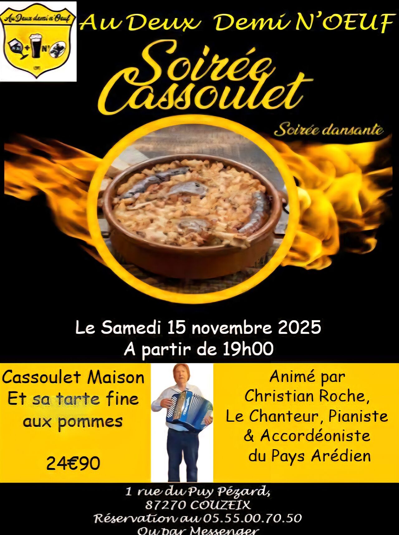 soirée Cassoulet