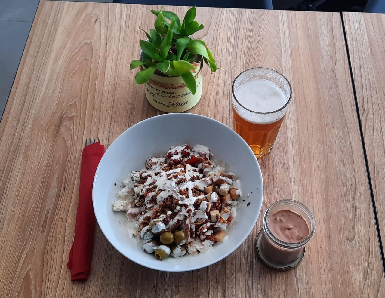 Une salade composée