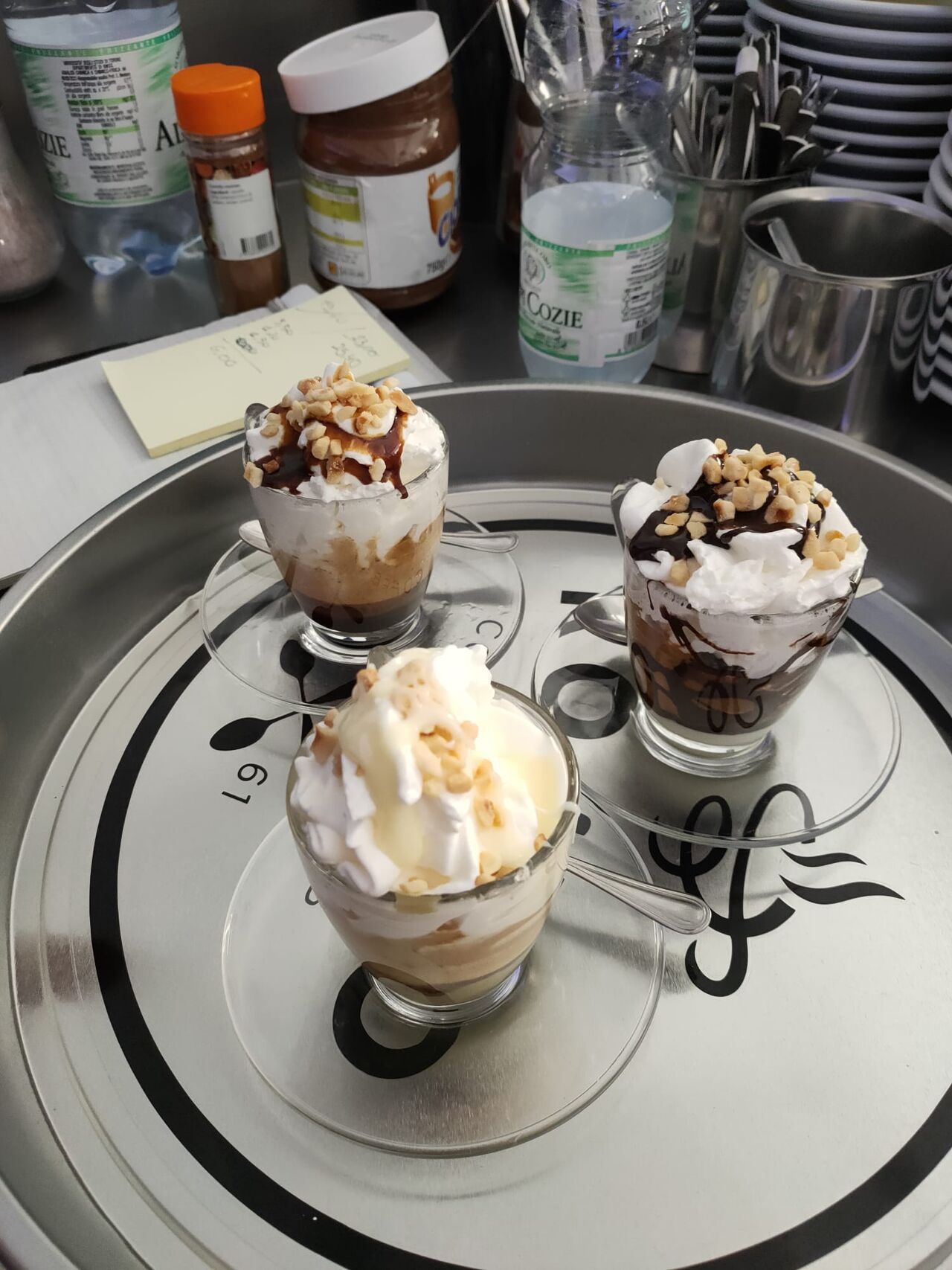 Caffè al pistacchio - Caffè al caramello -Caffè al cioccolato