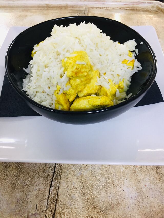 Pollo al Curry estilo Hindu