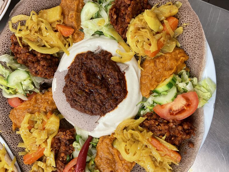 Gemischte Plate Vegan