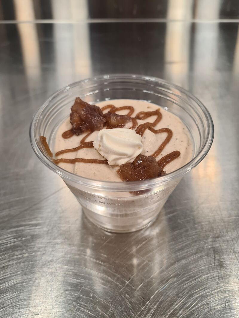 Verrine à la crème de marron 