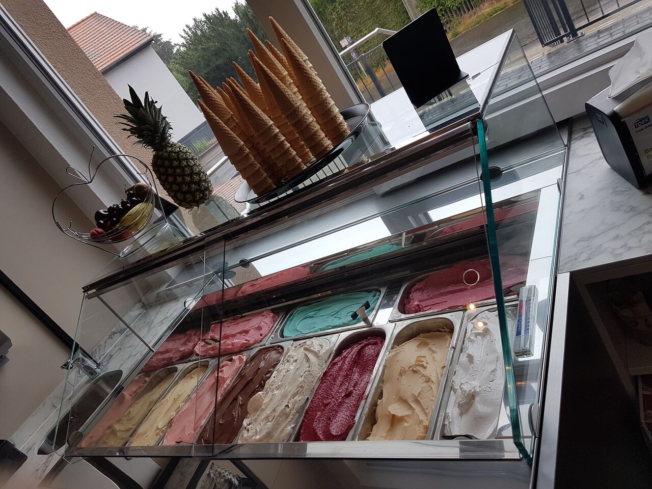 Eisvitrine
