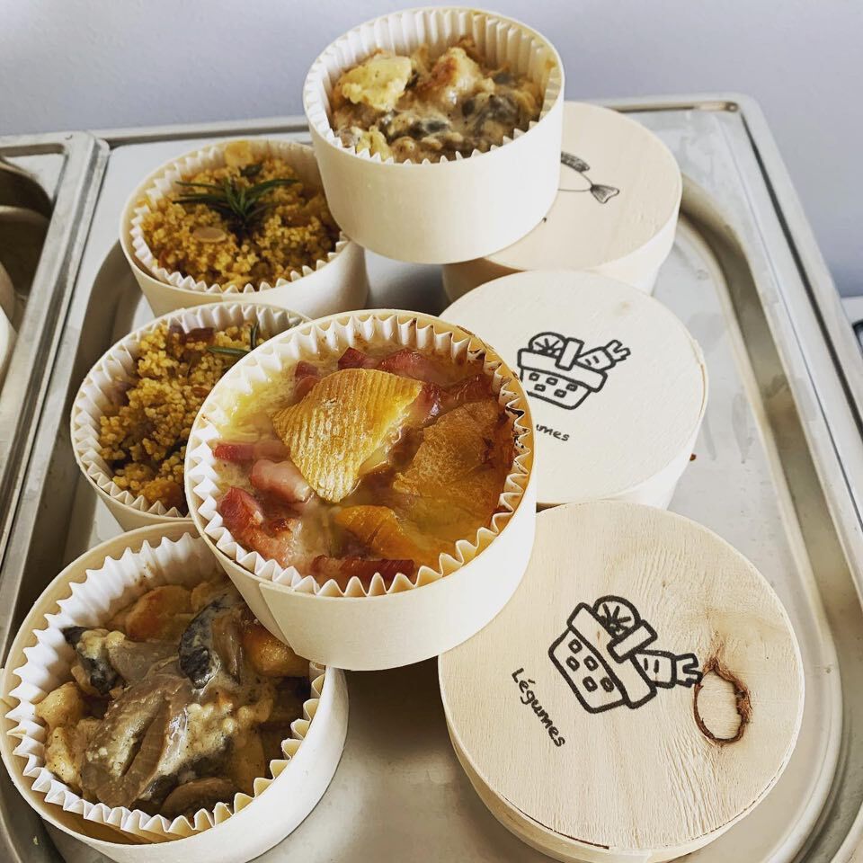 Penser à réserver pour la fin d'année , un buffet INIVIDUEL chaud et froid avec vaisselle réutilisable et éco responsable