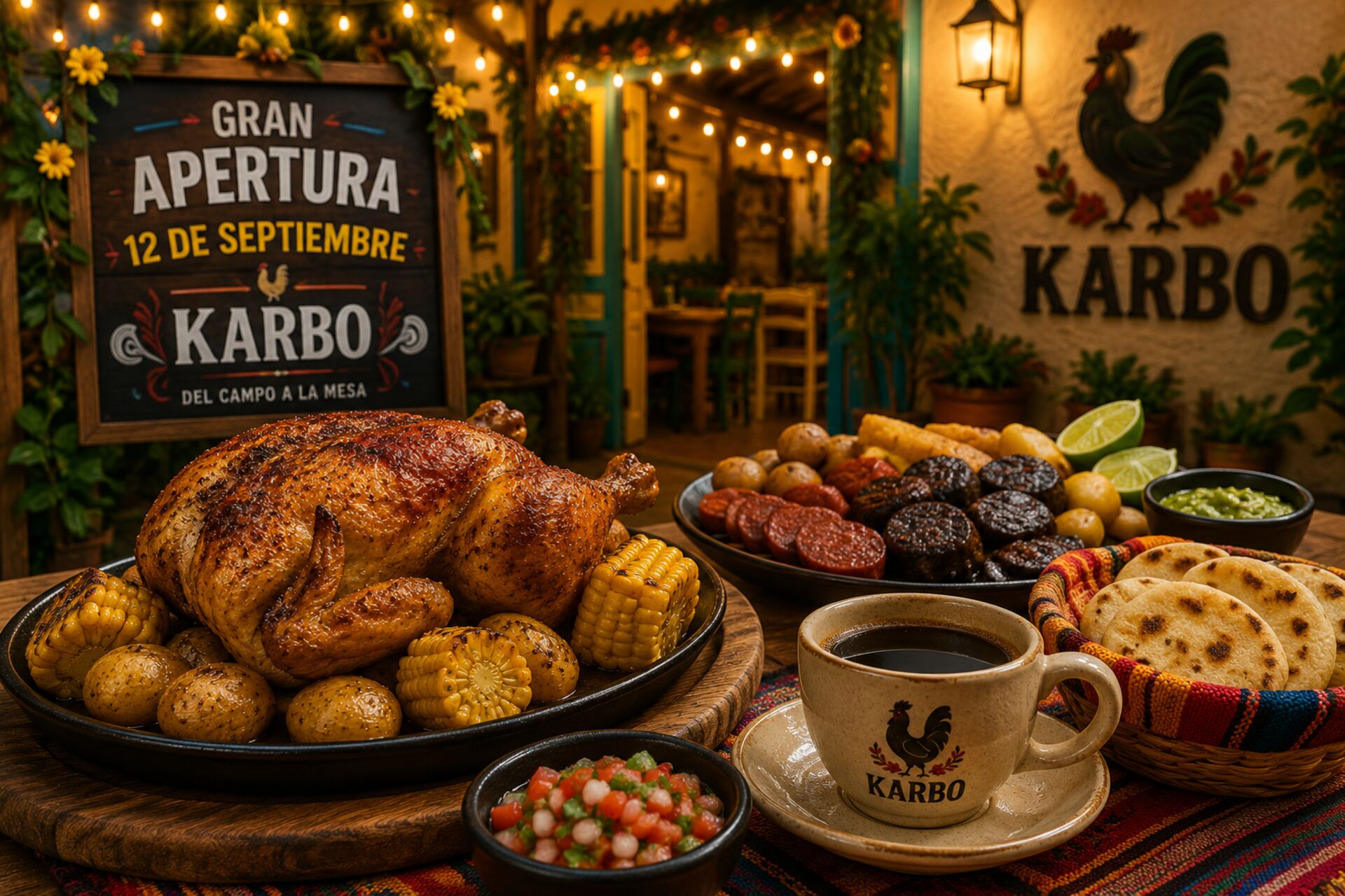 Gran Apertura KARBO – 12 de septiembre