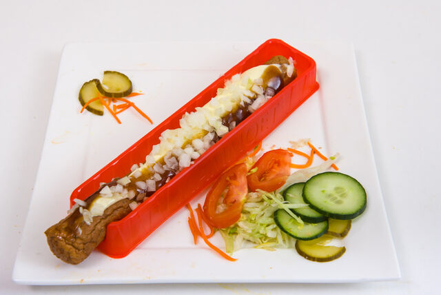 Mammoet frikandel speciaal