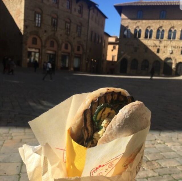 Panino in Piazza dei Priori