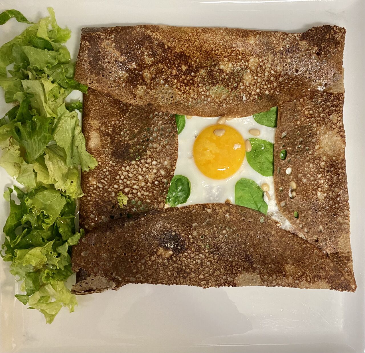 Galette Ricotta épinard