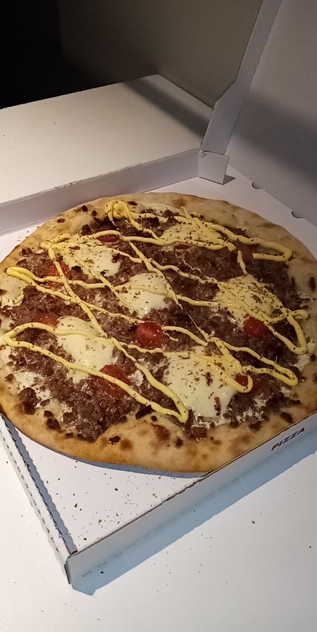 La Cheezy Burger Pizza de Novembre