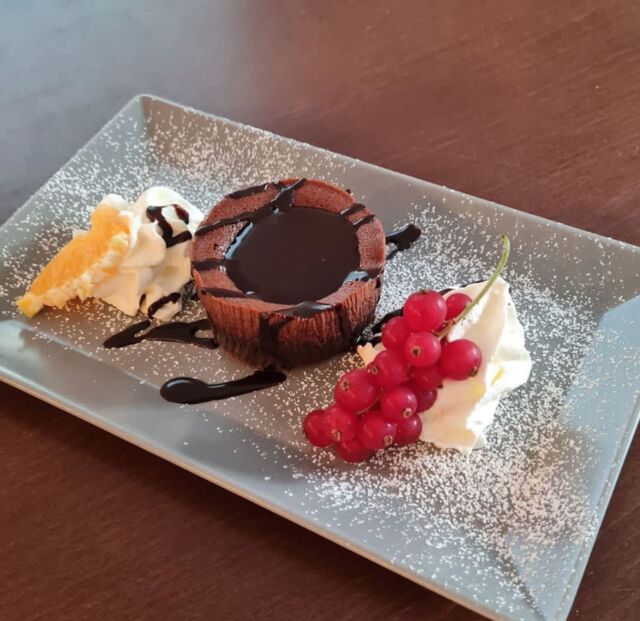 Schokosouffle mit Schokokern