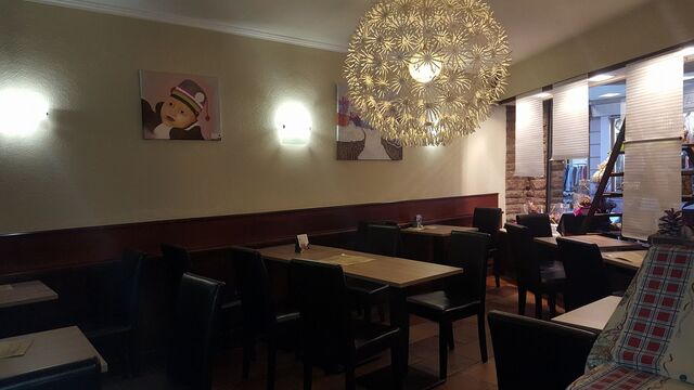 Notre salon de thé .