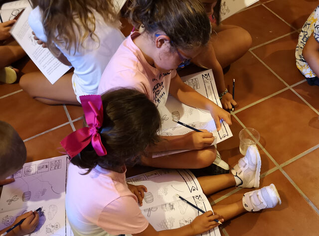 Taller infantil en Bodegas el Gato