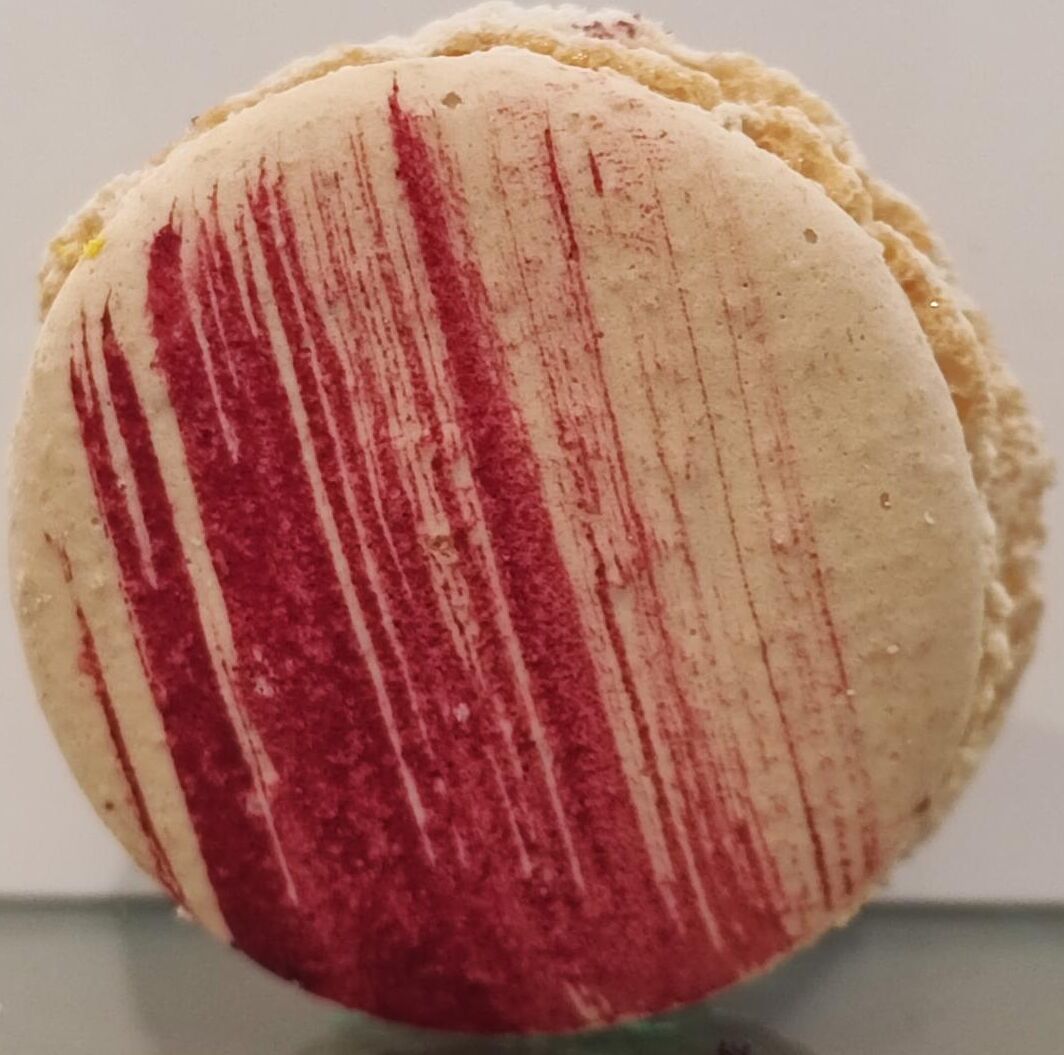 Macaron Coquelicot