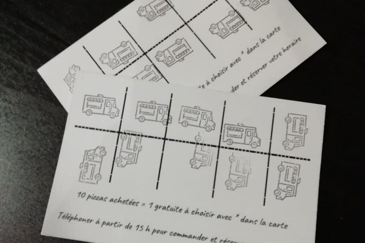 10 tampons=la 11ème pizza offerte**