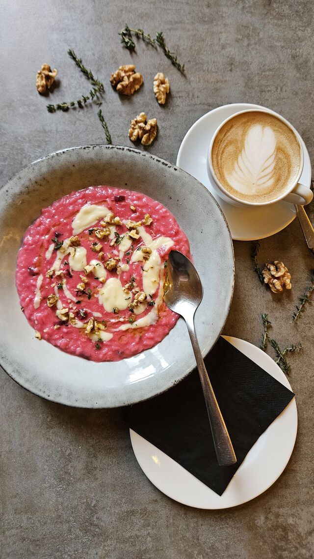 Rote Beete Risotto